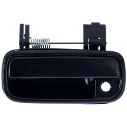 Maniglia apriporta esterna anteriore nera liscia guida - sx