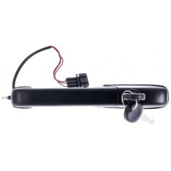 Maniglia apriporta esterna anteriore nera con kit chiavi modelli con chiusura centralizzata guida - sx