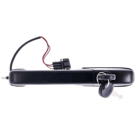 Maniglia apriporta esterna anteriore nera con kit chiavi modelli con chiusura centralizzata guida - sx