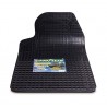 Tappeto singolo in gomma inodore universale sagomabile nero anteriore sx