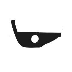 Cantonale anteriore con fori fendinebbia dx