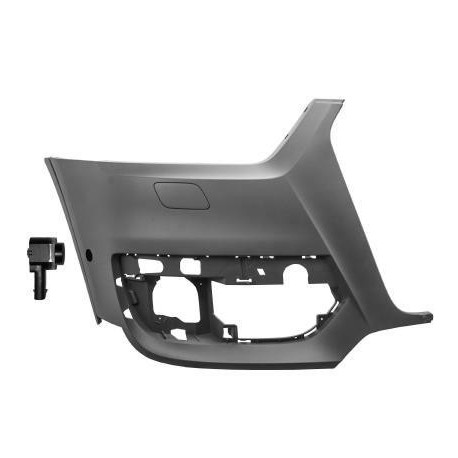 Cantonale anteriore nero dx con fori lavafari completo di sensori parcheggio