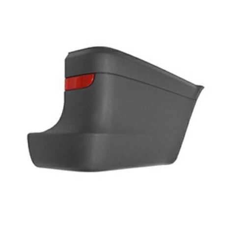 Cantonale paraurti posteriore 74 cm grigio scuro dx