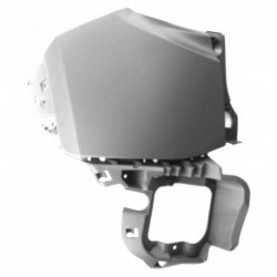 Cantonale paraurti posteriore verniciabile sx