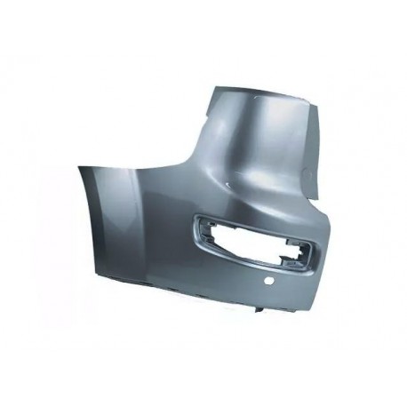 Cantonale posteriore nero sx con fori sensori