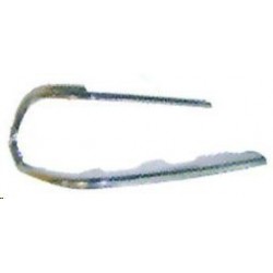 Cornice faro proiettore cromata dx