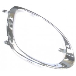 Cornice faro proiettore cromata sx