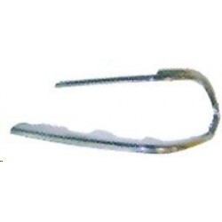 Cornice faro proiettore cromata sx