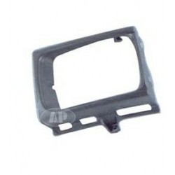 Cornice faro proiettore dx argento