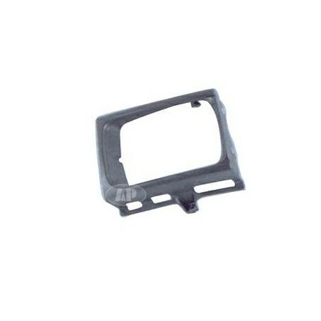 Cornice faro proiettore dx argento