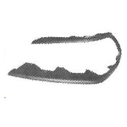 Cornice faro proiettore nera sx