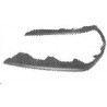 Cornice faro proiettore nera sx