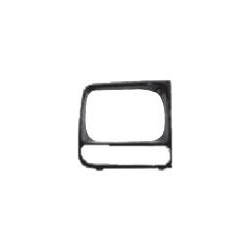 Cornice faro proiettore nero dx