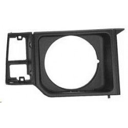 Cornice faro proiettore nera dx