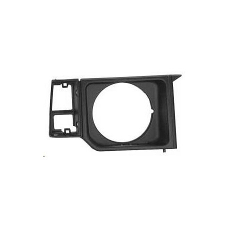 Cornice faro proiettore nero dx