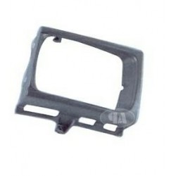 Cornice faro proiettore sx argento