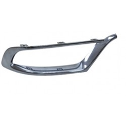 Cornice fendinebbia cromata blu dx