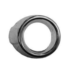 Cornice fendinebbia cromata dx