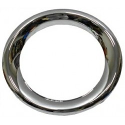 Cornice fendinebbia cromata dx