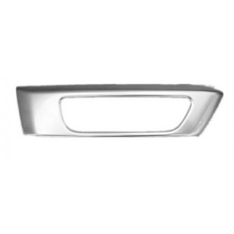 Cornice fendinebbia cromata dx