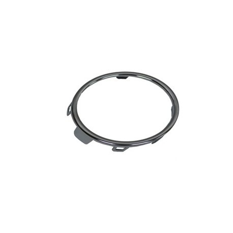 Cornice fendinebbia cromata dx