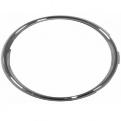 Cornice fendinebbia cromata dx