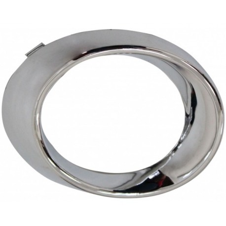 Cornice fendinebbia cromata dx