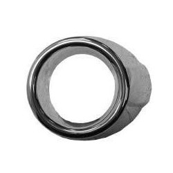 Cornice fendinebbia cromata sx