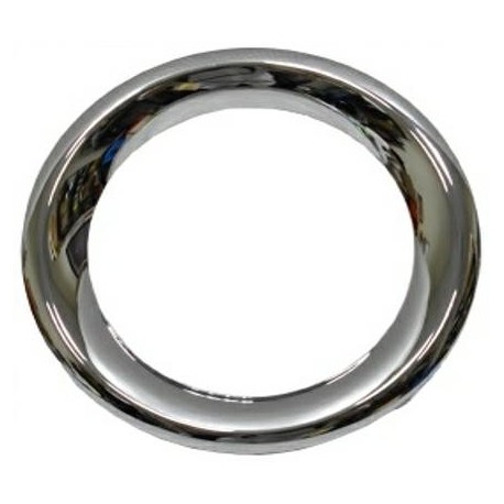 Cornice fendinebbia cromata sx