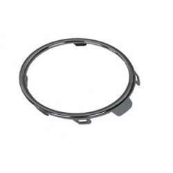 Cornice fendinebbia cromata sx