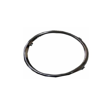 Cornice fendinebbia cromata sx