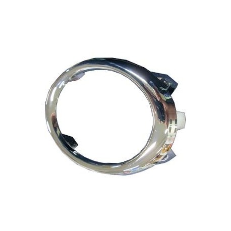 Cornice fendinebbia cromata sx