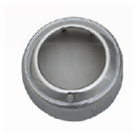 Cornice fendinebbia cromata sx