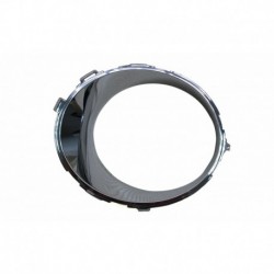 Cornice fendinebbia cromata sx