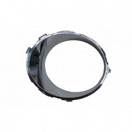 Cornice fendinebbia cromata sx