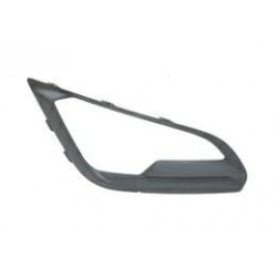 Cornice fendinebbia nera dx