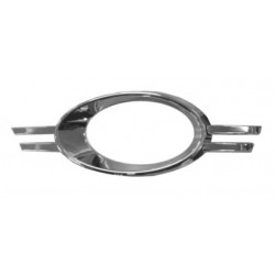 Cornice fendinebbia ovale cromata versione Sport dx