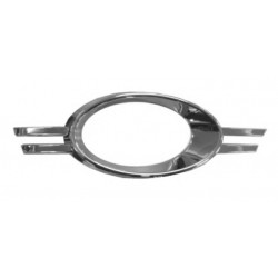 Cornice fendinebbia ovale cromata versione Sport sx