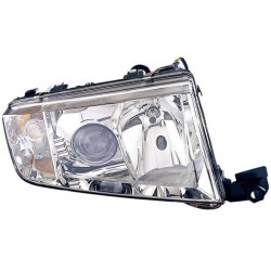 Faro proiettore Xenon D2S-H7 parabola cromata dx