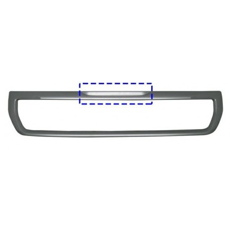 Cornice griglia mascherina radiatore silver