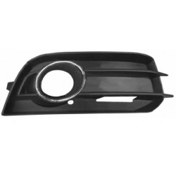 Griglia cantonale anteriore con foro fendinebbia con cornice cromata dx