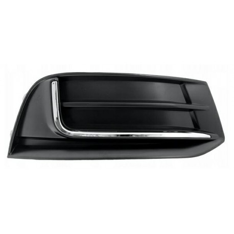 Griglia paraurti anteriore con profilo cromato dx