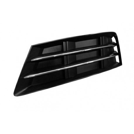 Griglia paraurti anteriore con modanatura cromata sx