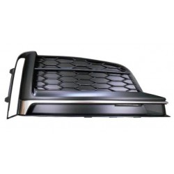 Griglia paraurti anteriore con modanatura cromata versione S-Line dx