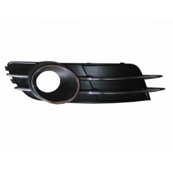 Griglia paraurti anteriore con foro fendinebbia con modanatura cromata dx