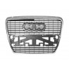 Griglia mascherina radiatore cromata - nera