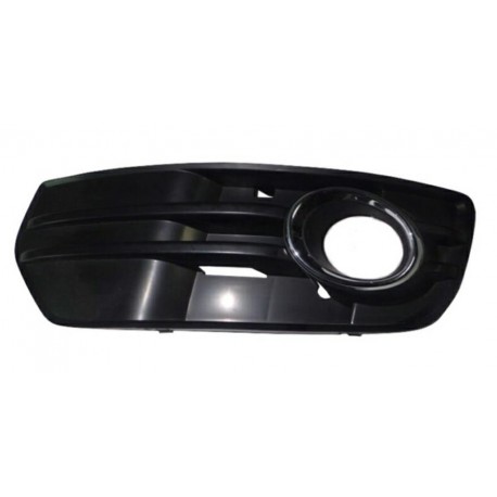 Griglia paraurti anteriore con cornice fendinebbia cromata sx