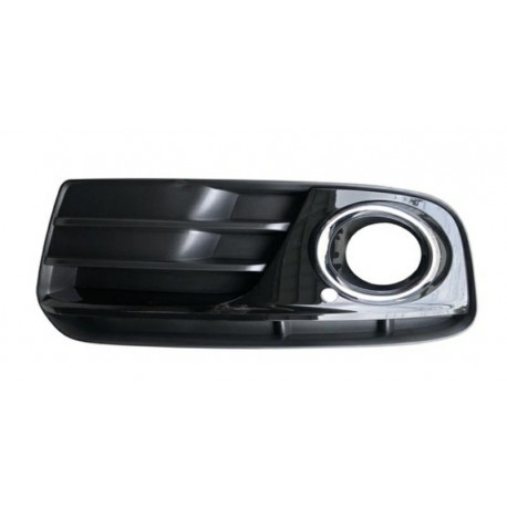 Griglia paraurti anteriore con modanatura cromata sx