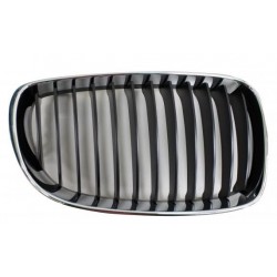 Griglia mascherina radiatore anteriore cromata - nera dx