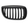 Griglia mascherina radiatore anteriore nera verniciabile dx